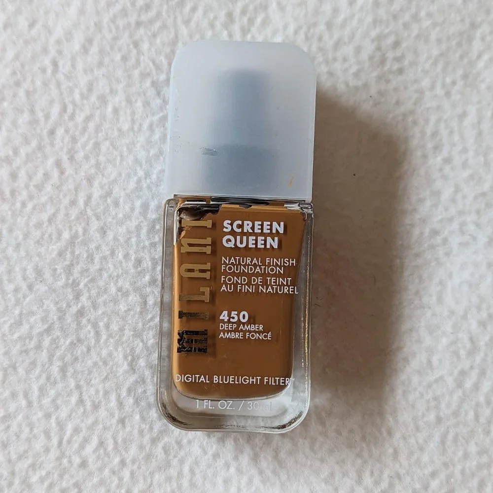 🌷4/$20 Deep Amber Screen Queen Liquid Foundation Digital Blue light Filter - Picture 5 of 10